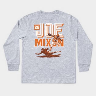 Joe Mixon Cincinnati Hurdle Kids Long Sleeve T-Shirt